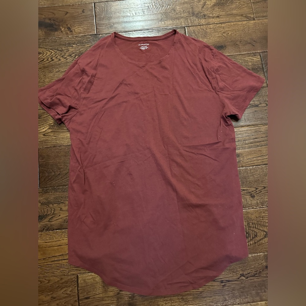 No Boundaries Red Short Sleeve Tee
